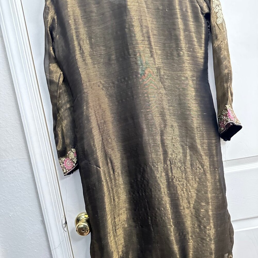 Shalwar Kameez Pakistani Indian Punjabi Suit - Picture 7 of 8